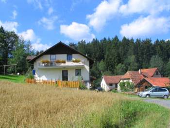 Ansicht Bauernhof Fingermühl in Bayern Bayerischer Wald