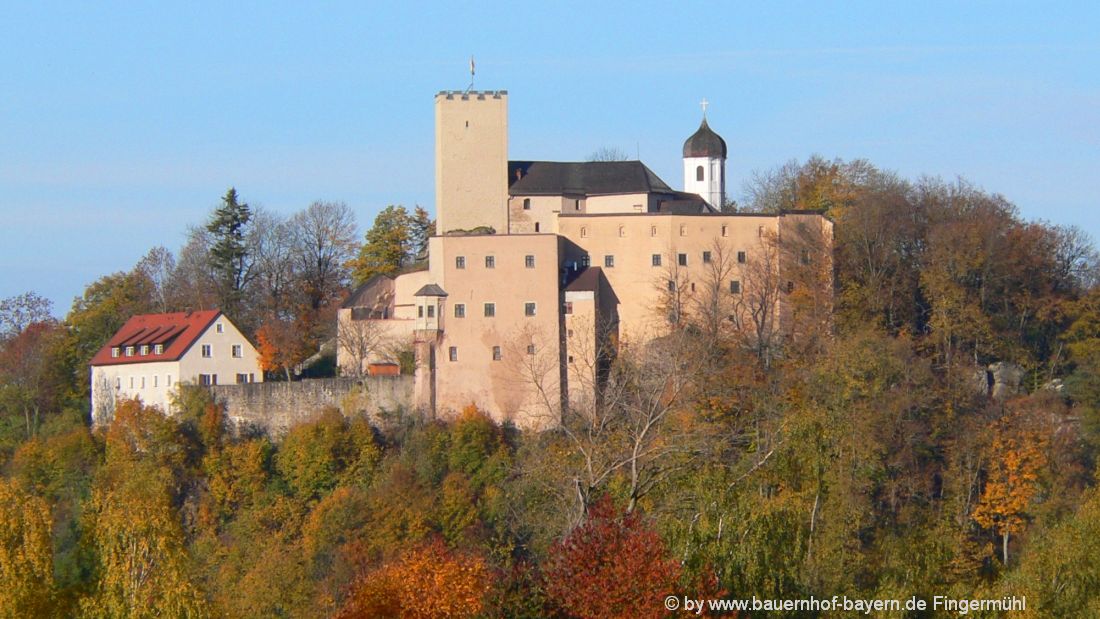 Bayerischer Wald Sehenswürdigkeiten Burg Falkenstein